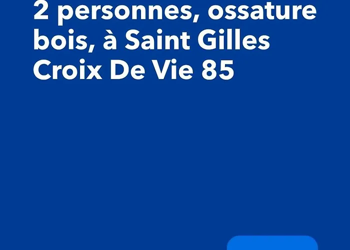 Maison De 2 Personnes, Ossature Bois, A Gilles Croix De Vie 85 Saint-Gilles-Croix-de-Vie